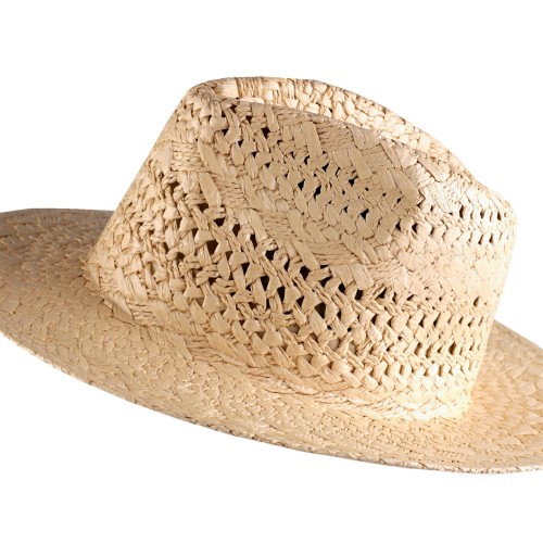 Letný klobúk unisex prírodná svetlá